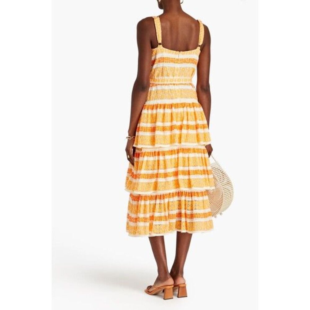 Worn Once. Zimmermann Lace Dresses AU 0 / US 4 orange - Picture 8 of 14